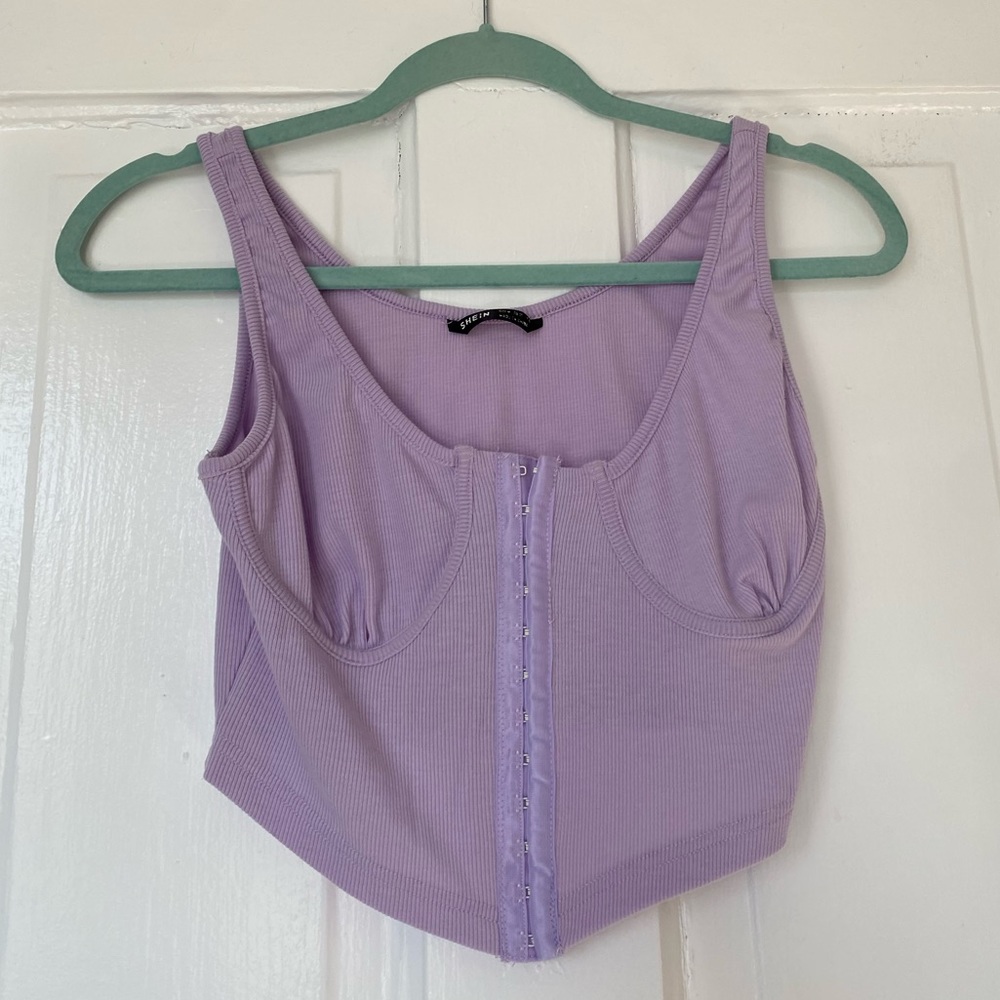 Lilac Corset Top
